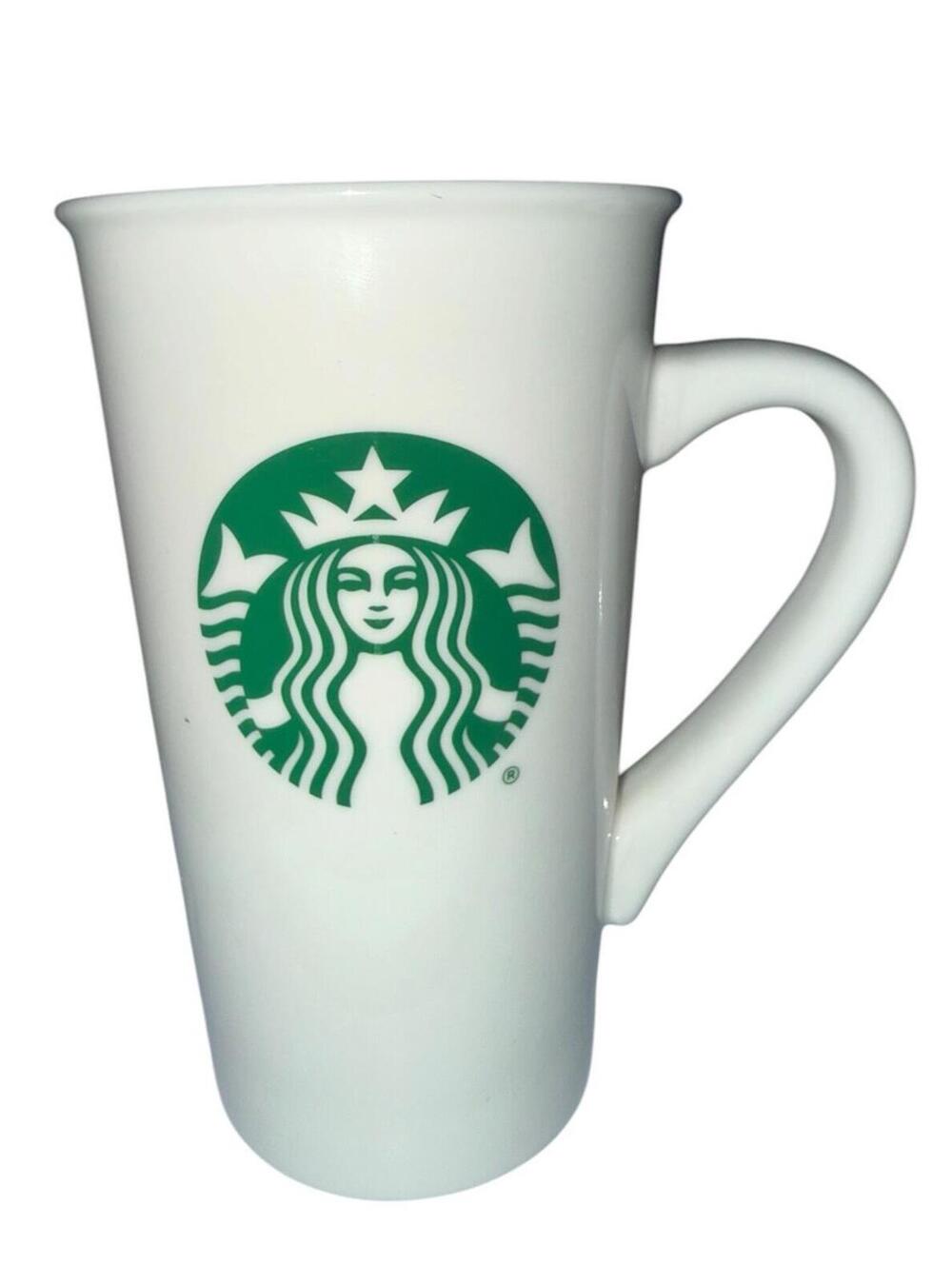 2019 STARBUCKS Classic Green Mermaid Logo Tall Coffee Mug 16oz Barista Collect